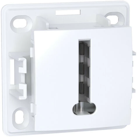 SCHNEIDER Alréa, Conjoncteur Téléphonique 8 Plots, Blanc Polaire (ALB61366P) 3 SCHNEIDER Alréa, Conjoncteur Téléphonique 8 Plots, Blanc Polaire (ALB61366P)