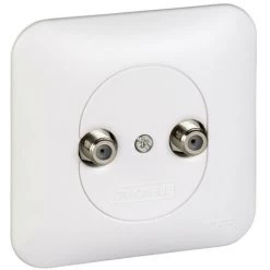SCHNEIDER Ovalis - Prise TV Multiservices (S260457)