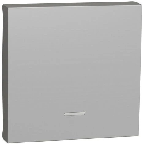 SCHNEIDER Unica - Enjoliveur Interrupteur Ou Bouton-poussoir Lumineux - 2 Mod - Alu (NU920030N) 3 SCHNEIDER Unica - Enjoliveur Interrupteur Ou Bouton-poussoir Lumineux - 2 Mod - Alu (NU920030N)