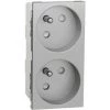 SCHNEIDER Unica - Prise Double 2P+T - FR - 45° - Connexion Rapide - Alu - Méca Seul (NU306930) 1 SCHNEIDER Unica - Prise Double 2P+T - FR - 45° - Connexion Rapide - Alu - Méca Seul (NU306930) -SCHNEIDER Soldes 31841191 1