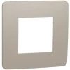SCHNEIDER Unica Studio Color - Plaque De Finition - Taupe Liseré Blanc - 1 Poste (NU280226) 2 SCHNEIDER Unica Studio Color - Plaque De Finition - Taupe Liseré Blanc - 1 Poste (NU280226) -SCHNEIDER Soldes 31841196 1