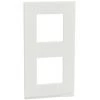SCHNEIDER Unica Pure - Plaque De Finition - Translucide Liseré Blanc - 2 Postes Verticaux (NU6004V89) 1 SCHNEIDER Unica Pure - Plaque De Finition - Translucide Liseré Blanc - 2 Postes Verticaux (NU6004V89) -SCHNEIDER Soldes 31841212 1