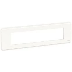 SCHNEIDER Unica Pro - Plaque De Finition - Blanc - 10 Modules (NU411018)