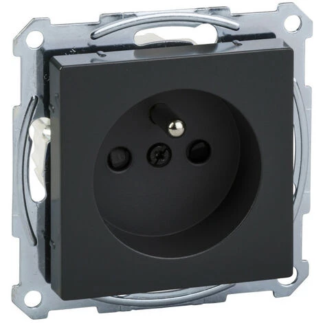 SCHNEIDER Merten M-Plan - Prise 2P+T - NF - Borne Auto - Anthracite (MTN2500-0414) 3 SCHNEIDER Merten M-Plan - Prise 2P+T - NF - Borne Auto - Anthracite (MTN2500-0414)