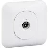 SCHNEIDER Ovalis - Prise TV - Fixation Avec Griffes - Blanc RAL9003 (S265405) -SCHNEIDER Soldes 31841344 1
