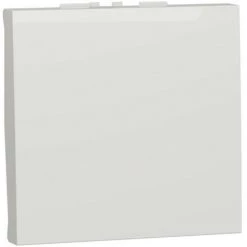 SCHNEIDER Unica - Va-et-vient - 16A - Bornier à Vis - 2 Mod - Blanc - Méca Seul (NU326318)