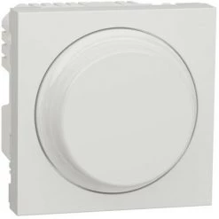 SCHNEIDER Unica - Variateur Rotatif Universel - Blanc Antimicrobien - Méca Seul (NU351420)