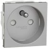 SCHNEIDER Unica - Prise 2P+T - FR - 90° - Vis - Alu - Méca Seul (NU303930) -SCHNEIDER Soldes 31841376 1