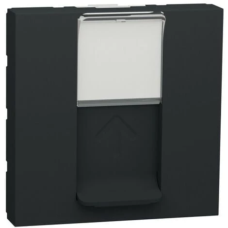 SCHNEIDER Unica - Prise Pour 1 RJ45 Keystone/Systimax - 2 Mod - Anthracite - Méca Seul (NU946154) 3 SCHNEIDER Unica - Prise Pour 1 RJ45 Keystone/Systimax - 2 Mod - Anthracite - Méca Seul (NU946154)