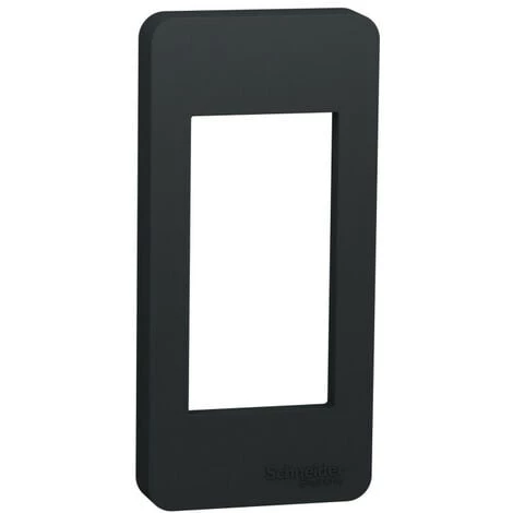 SCHNEIDER Unica - Plaque De Finition étroite - Anthracite - 1 Module (NU200154) 3 SCHNEIDER Unica - Plaque De Finition étroite - Anthracite - 1 Module (NU200154)