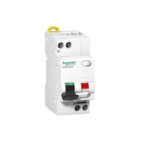 Schneider A9N21206 Disjoncteur Différentiel 1P+N - Blanc 3 Schneider A9N21206 Disjoncteur Différentiel 1P+N - Blanc