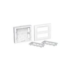 Schneider ALB44436N Boîte 6 Postes Saillie 2x3 Blanc Polaire Altira - Blanc