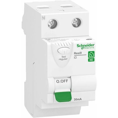 SCHNEIDER Resi9 XE - Interrupteur Différentiel - 2P - 40A - 30mA - R9ERS240 3 SCHNEIDER Resi9 XE - Interrupteur Différentiel - 2P - 40A - 30mA - R9ERS240