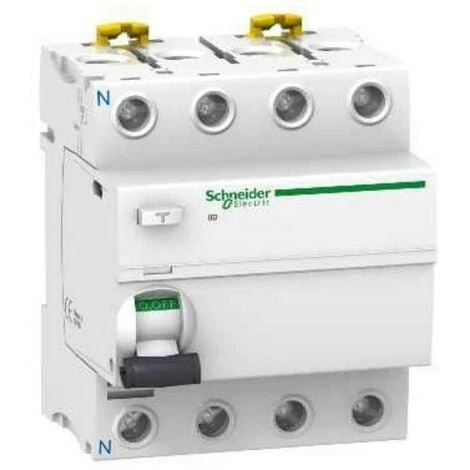Interrupteur Différentiel 4P 40A 30mA AC TERTIARY Schneider A9R81440 3 Interrupteur Différentiel 4P 40A 30mA AC TERTIARY Schneider A9R81440