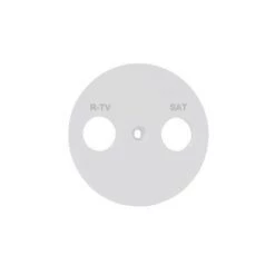 Housse R-TV / SAT Odace Blanc SCHNEIDER S520441