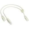 SCHNEIDER LexCom Home Cordon Double Telephone 0,3m, 1 Vers 2 RJ45 (VDIR347102)