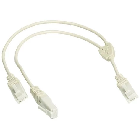 SCHNEIDER LexCom Home Cordon Double Telephone 0,3m, 1 Vers 2 RJ45 (VDIR347102) 3 SCHNEIDER LexCom Home Cordon Double Telephone 0,3m, 1 Vers 2 RJ45 (VDIR347102)