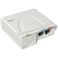 SCHNEIDER LexCom Home Dispositif Terminaison Intérieur Optique équipé 2 Traversées SC/APC (VDIR326030)