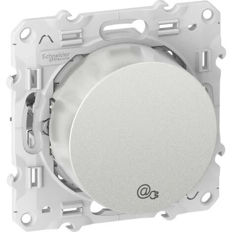 SCHNEIDER Odace - Prise RJ45 CPL - Alu - Compatibble Standard HPAV - 200Mbp/s (S530490) 3 SCHNEIDER Odace - Prise RJ45 CPL - Alu - Compatibble Standard HPAV - 200Mbp/s (S530490)