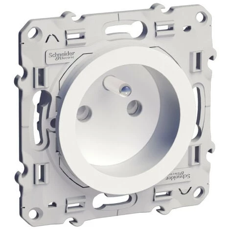 SCHNEIDER Odace, Lot De 40 Prises De Courant 2P+T Blanc (1 Repiquage) (S523059P) 3 SCHNEIDER Odace, Lot De 40 Prises De Courant 2P+T Blanc (1 Repiquage) (S523059P)