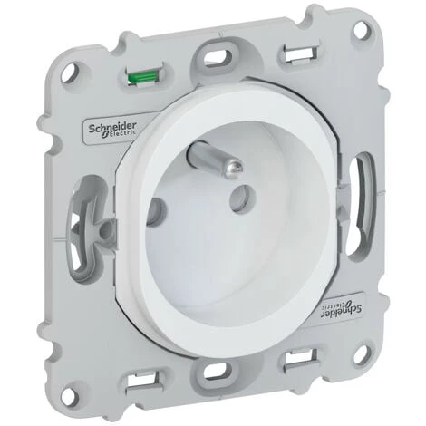SCHNEIDER Ovalis - Prise De Courant - 2P+T - 16A - Sans Plaque De Finition - Lot De 40 (S263059) 3 SCHNEIDER Ovalis - Prise De Courant - 2P+T - 16A - Sans Plaque De Finition - Lot De 40 (S263059)