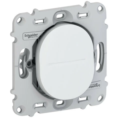 SCHNEIDER Ovalis - Interrupteur Va Et Vient - 10AX - Sans Plaque De Finition - Lot De 40 (S263204) 3 SCHNEIDER Ovalis - Interrupteur Va Et Vient - 10AX - Sans Plaque De Finition - Lot De 40 (S263204)