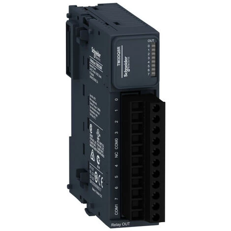 SCHNEIDER Modicon TM3, Module 8 Sorties TOR, Relais 2A, à Vis (TM3DQ8R) 3 SCHNEIDER Modicon TM3, Module 8 Sorties TOR, Relais 2A, à Vis (TM3DQ8R)