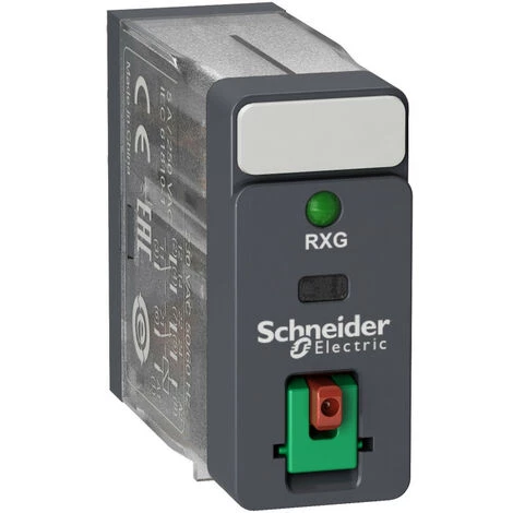 SCHNEIDER Zelio Relay RXG - Relais Interface - Embrochab - Test - DEL - 2OF - 5A - 24VAC (RXG22B7) 3 SCHNEIDER Zelio Relay RXG - Relais Interface - Embrochab - Test - DEL - 2OF - 5A - 24VAC (RXG22B7)