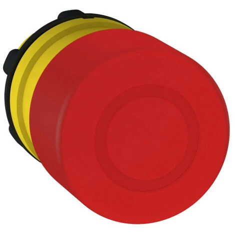 SCHNEIDER Harmony XB5 - Tête Bouton Arrêt Urgence - Ø30 - Pousser Tirer - Rouge (ZB5AT844) 3 SCHNEIDER Harmony XB5 - Tête Bouton Arrêt Urgence - Ø30 - Pousser Tirer - Rouge (ZB5AT844)