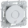 SCHNEIDER Odace, Sonnette électronique Blanc, 5 Tonalités, 230 V, à Vis (S520580)