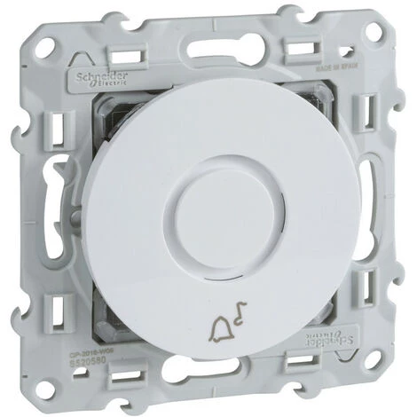 SCHNEIDER Odace, Sonnette électronique Blanc, 5 Tonalités, 230 V, à Vis (S520580) 3 SCHNEIDER Odace, Sonnette électronique Blanc, 5 Tonalités, 230 V, à Vis (S520580)