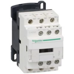 SCHNEIDER TeSys CAD50 - Contacteur - 5F+0O - Instantané - 10A - 115Vca (CAD50FE7)