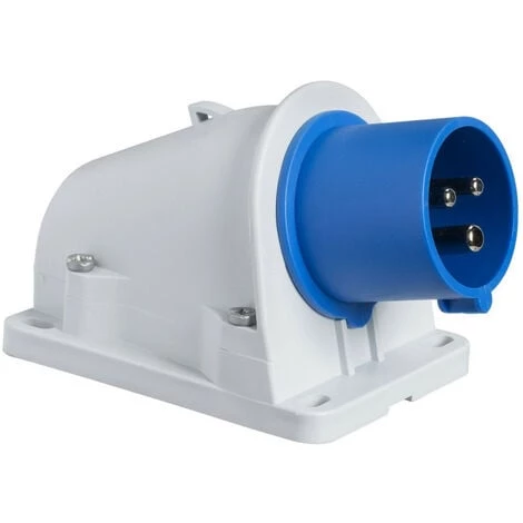 SCHNEIDER Socle Connecteur PK Saille Inclinée, Connexion Vis, IP44, 16 A 2P+T 200-250 V (PKE16W423) 3 SCHNEIDER Socle Connecteur PK Saille Inclinée, Connexion Vis, IP44, 16 A 2P+T 200-250 V (PKE16W423)