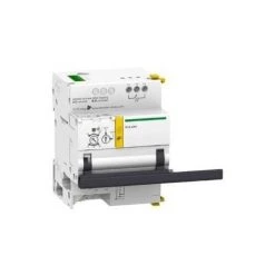 Schneider A9C70124 Télécommande Disjoncteur 3P, 4p Avec Interface - Blanc