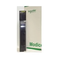 Schneider 140NOM25200 Adaptateur Tête Réseau Modicon Quantum Modbus Plus Fibre Optique/ RS232 Paire Torsadée - Gris
