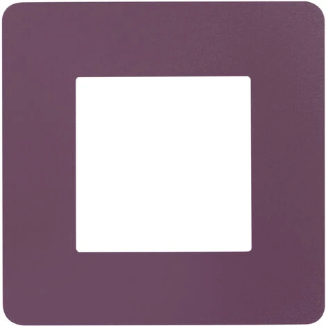 SCHNEIDER Plaque De Finition 1 Poste Prune Unica 3 SCHNEIDER Plaque De Finition 1 Poste Prune Unica