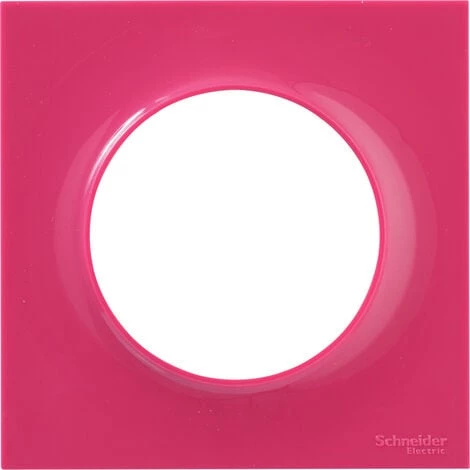 SCHNEIDER Plaque De Finition 1 Poste Entraxe 71mm Violine Odace 3 SCHNEIDER Plaque De Finition 1 Poste Entraxe 71mm Violine Odace