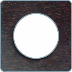 SCHNEIDER Plaque De Finition 1 Poste Wengué Avec Liseré Odace