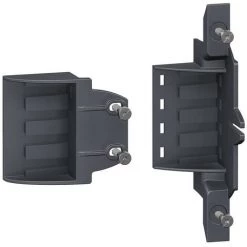 SCHNEIDER Pragma - Kit Support De Bornier Latéral - 4 Blocs De Large - Avec Supports (PRA90053)