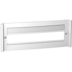 SCHNEIDER Pragma, Plastron à Fenêtre Blanc Pour Coffret 13 Modules (PRA91013W)