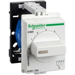 SCHNEIDER Acti9, ICMD Commutateur Rotatif 4 Directions 10A 415VCA (A9E15121)