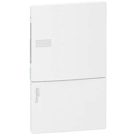 SCHNEIDER Pragma - Mini Coffret Encastré - 1x4 Mod. - Portillon Opaque Blanc - Born. Terre (MIP21104) 3 SCHNEIDER Pragma - Mini Coffret Encastré - 1x4 Mod. - Portillon Opaque Blanc - Born. Terre (MIP21104)