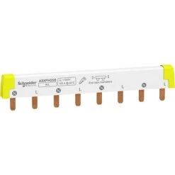 SCHNEIDER Acti9 IC60 - Peigne De Raccordement à Dents - 2P - 100A - 8 Modules De 18mm (A9XPH208)