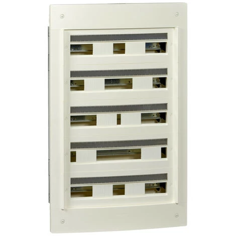 SCHNEIDER Pragma - Coffret Encastré 5 Rangées 24 Modules - 160A - Sans Porte - Blanc (PRA22524W) 3 SCHNEIDER Pragma - Coffret Encastré 5 Rangées 24 Modules - 160A - Sans Porte - Blanc (PRA22524W)
