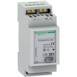 SCHNEIDER STD - Télévariateur - 400W - DIN - Commande éclairage Simple (CCTDD20001)