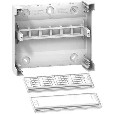 SCHNEIDER Pragma - Mini Plaque Passe Câbles Amovible Pr Coffret Saillie 6 Mod. - Lot De 3 (MIP99030) 3 SCHNEIDER Pragma - Mini Plaque Passe Câbles Amovible Pr Coffret Saillie 6 Mod. - Lot De 3 (MIP99030)