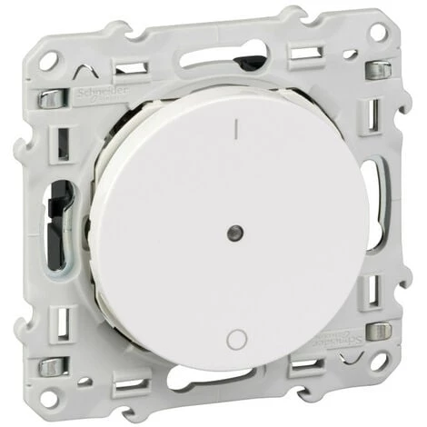 SCHNEIDER Odace + Blanc, Interrupteur électronique 3 Fils (N) PlusLink 10 A (S520561) 3 SCHNEIDER Odace + Blanc, Interrupteur électronique 3 Fils (N) PlusLink 10 A (S520561)