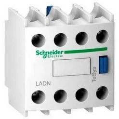 Schneider LADN22 - BLOC DE CONTACTS AUXILIAIRES TESYS 2 F PLUS 2 O BORNES à VISÉTRIERS - BLANC