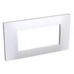 Schneider ALB45654 - Altira - Plaque 2 Postes - Entraxe 45 Mm - Blanc Polaire - Blanc
