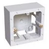 Schneider ALB45440 - Altira - Boîte Montage En Saillie 80x80mm - 1 Poste - Profondeur 40mm - Blanc -SCHNEIDER Soldes 4022848 1